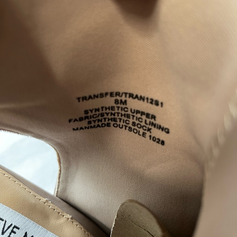 Steve Madden Transfer Block Heel Square Toe Booties Shoes - Picture 14 of 16